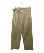 MHLエムエイチエル）の古着「ORGANIC COTTON GABARDINE」｜オリーブ