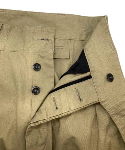 MHL（エムエイチエル）MHL (エムエイチエル) ORGANIC COTTON GABARDINE オリーブ サイズ:Mの古着・服飾アイテム