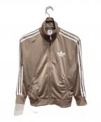 adidasアディダス）の古着「アディカラー クラシック ファイヤーバード ルーズ トラックトップ」｜ブラウン