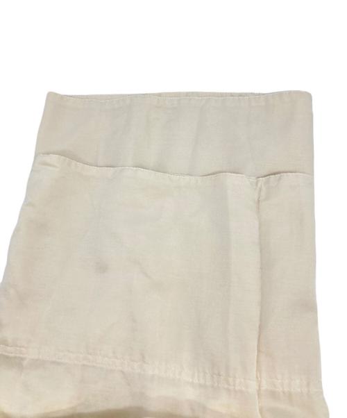 Curensology（カレンソロジー）Curensology (カレンソロジー) コットンシルク ブラウス スカート セットアップ ベージュ サイズ:Freeの古着・服飾アイテム