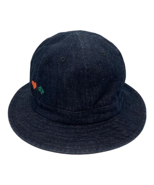 WIND AND SEA（ウィンダンシー）WIND AND SEA (ウィンダンシー) デニムバケットハット ネイビー サイズ:FREEの古着・服飾アイテム