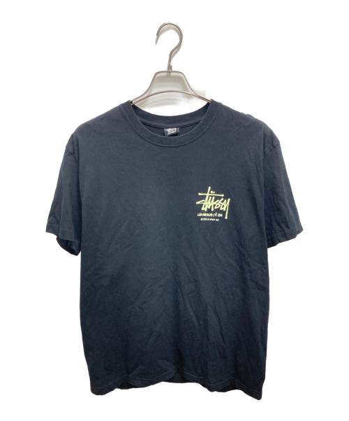 stussy（ステューシー）stussy (ステューシー) ドラゴンプリントTシャツ ブラック サイズ:Ｌの古着・服飾アイテム