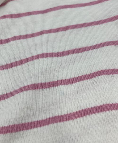 45R（フォーティファイブ・アール）45R (フォーティファイブ・アール) バスクボーダーの908Tシャツ ピンク サイズ:1の古着・服飾アイテム