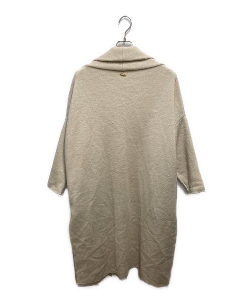 MUSE（ミューズ）MUSE (ミューズ) スムースニットガウンコート ベージュ サイズ:表記なしの古着・服飾アイテム
