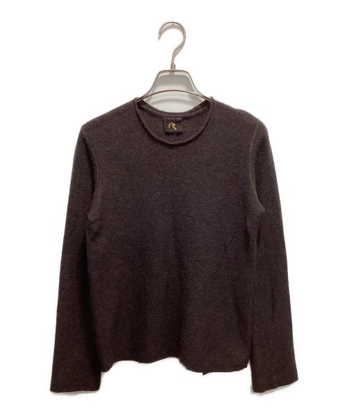 45R（フォーティファイブ・アール）45R (フォーティファイブ・アール) カシミヤニット ブラウン サイズ:1の古着・服飾アイテム
