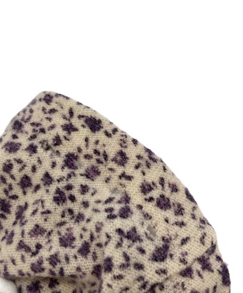 45rpm（45アールピーエム）45rpm (45アールピーエム) 小花柄カーディガン パープル サイズ:１の古着・服飾アイテム