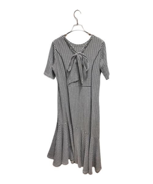 furfur（ファーファー）furfur (ファーファー) 半袖ワンピース ブラック サイズ:FREEの古着・服飾アイテム