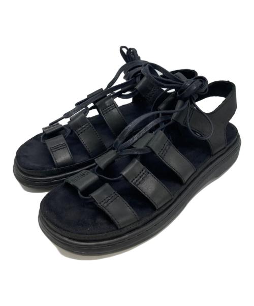 Dr.Martens（ドクターマーチン）Dr.Martens (ドクターマーチン) KRISTINA／レースアップサンダル ブラック サイズ:UK5の古着・服飾アイテム