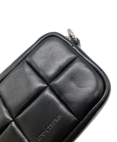ADD CULUMN（アドカラム）ADD CULUMN (アドカラム) PUFF - CROSSBODY CS ブラックの古着・服飾アイテム