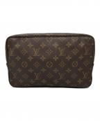 LOUIS VUITTONルイ ヴィトン）の古着「モノグラム　トゥルース トワレット23」｜ブラウン