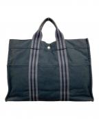 HERMESエルメス）の古着「ビジネスバッグ トートバッグ フールトゥMM」｜ブラック