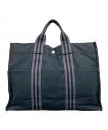 HERMES（エルメス）の古着「ビジネスバッグ トートバッグ フールトゥMM」｜ブラック