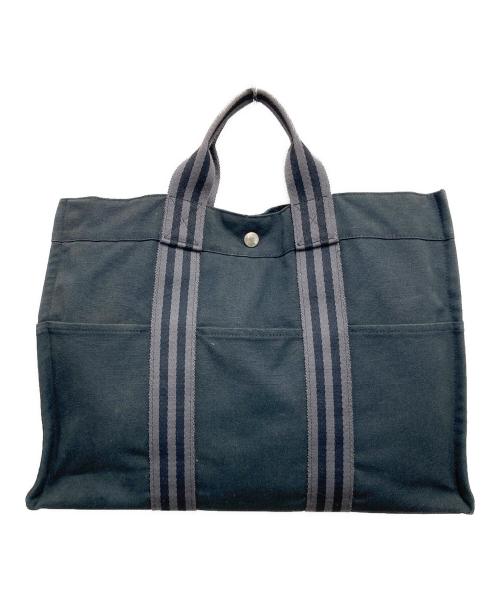 HERMES（エルメス）HERMES (エルメス) ビジネスバッグ トートバッグ フールトゥMM ブラックの古着・服飾アイテム