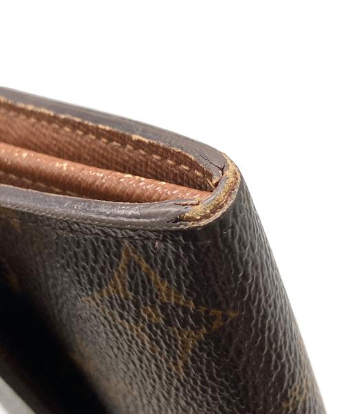 LOUIS VUITTON（ルイ ヴィトン）LOUIS VUITTON (ルイ ヴィトン) モノグラム ポルトフォイユ・サラ 長財布 ブラウンの古着・服飾アイテム