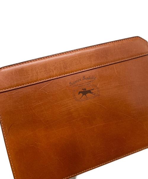 SOMES SADDLE（ソメスサドル）SOMES SADDLE (ソメスサドル) クラッチバッグ　セカンドバッグ ブラウンの古着・服飾アイテム