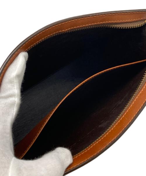 SOMES SADDLE（ソメスサドル）SOMES SADDLE (ソメスサドル) クラッチバッグ　セカンドバッグ ブラウンの古着・服飾アイテム