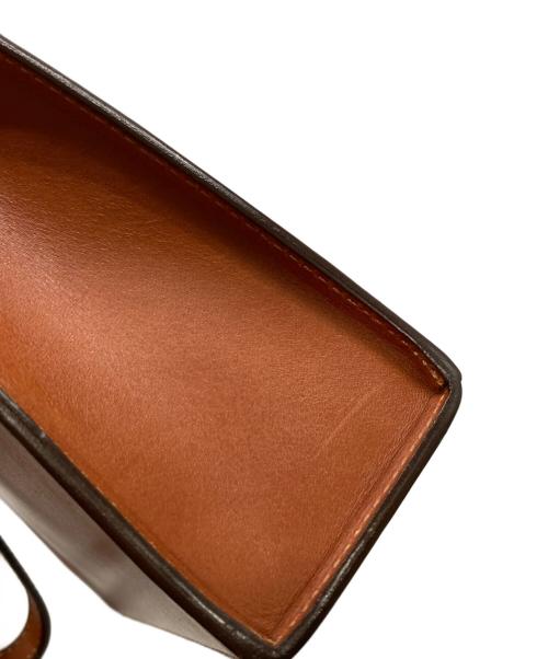 SOMES SADDLE（ソメスサドル）SOMES SADDLE (ソメスサドル) クラッチバッグ　セカンドバッグ ブラウンの古着・服飾アイテム