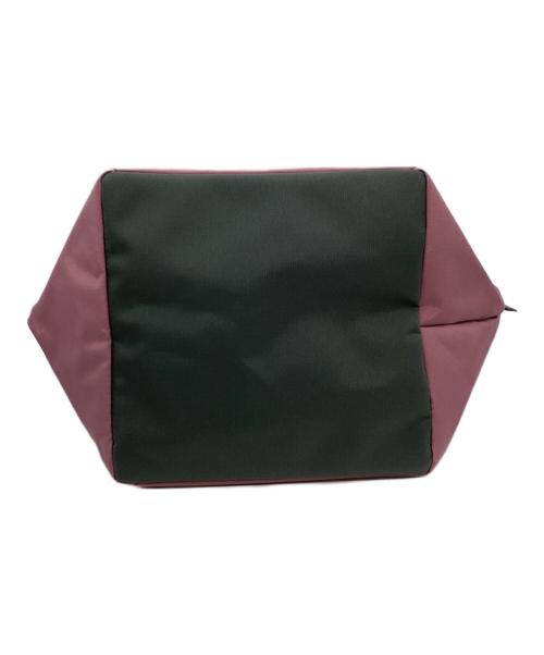 Herve Chapelier（エルベシャプリエ）Herve Chapelier (エルベシャプリエ) ナイロン舟型ショルダー ピンクの古着・服飾アイテム