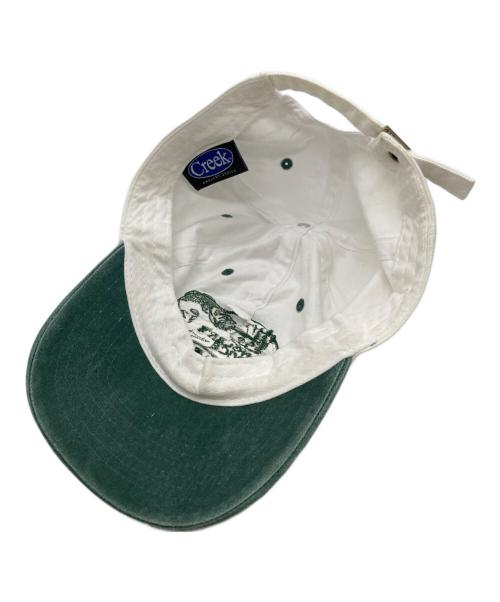 Creek（クリーク）Creek (クリーク) キャップ ホワイトの古着・服飾アイテム