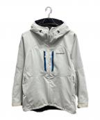mont-bellモンベル）の古着「パウダーシェッド パーカ」｜ホワイト