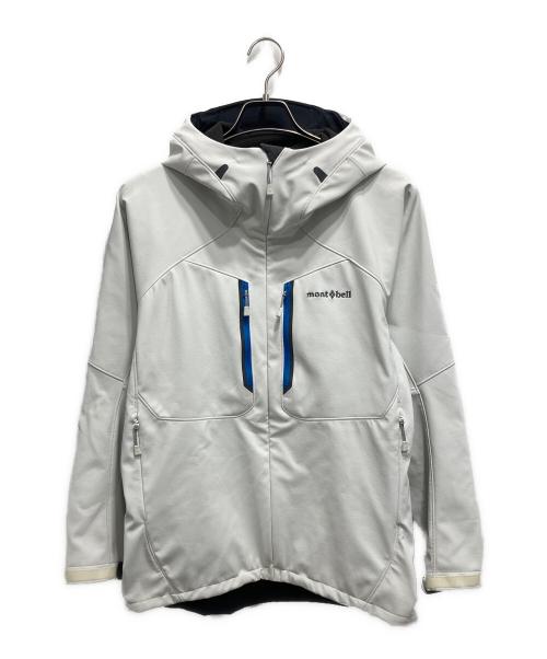 mont-bell（モンベル）mont-bell (モンベル) パウダーシェッド パーカ ホワイト サイズ:Mの古着・服飾アイテム