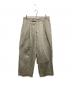 Traditional Weatherwear（トラディショナルウェザーウェア）の古着「タックパンツ　UNIONSLACKS 103」｜ベージュ