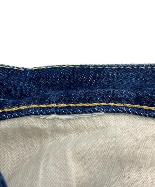 OVERDESIGN（オーバーデザイン）OVERDESIGN (オーバーデザイン) ペイント加工クラッシュデニムパンツ インディゴ サイズ:-の古着・服飾アイテム