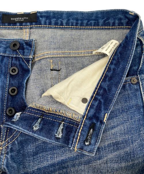 OVERDESIGN（オーバーデザイン）OVERDESIGN (オーバーデザイン) デニムパンツ インディゴ サイズ:W32の古着・服飾アイテム