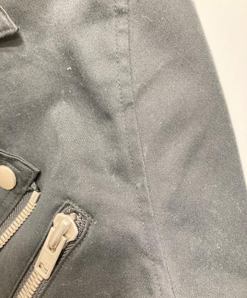 OVERDESIGN（オーバーデザイン）OVERDESIGN (オーバーデザイン) ライダースジャケット ブラック サイズ:Ｌの古着・服飾アイテム
