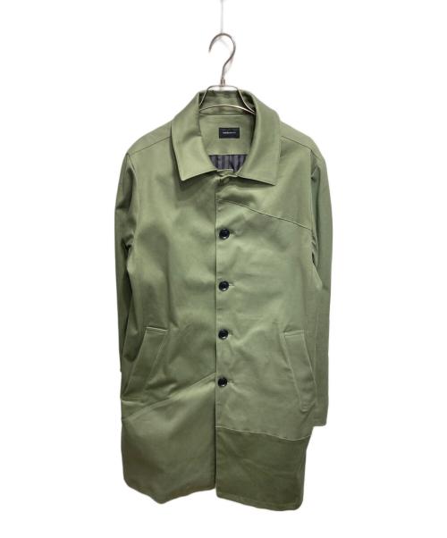 OVERDESIGN（オーバーデザイン）OVERDESIGN (オーバーデザイン) ロングコート カーキ サイズ:Ｌの古着・服飾アイテム