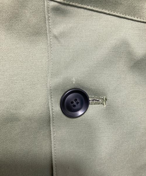 OVERDESIGN（オーバーデザイン）OVERDESIGN (オーバーデザイン) ロングコート カーキ サイズ:Ｌの古着・服飾アイテム