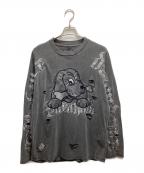 GALFYガルフィー）の古着「闇に染まりしロンTEE」｜ブラック