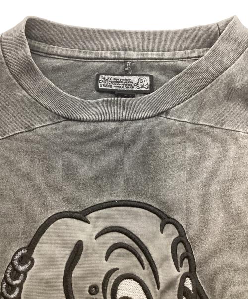 GALFY（ガルフィー）GALFY (ガルフィー) 闇に染まりしロンTEE ブラック サイズ:中型犬の古着・服飾アイテム