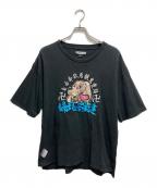 GALFYガルフィー）の古着「自由奔放悪餓鬼愛踊Tシャツ」｜ブラック