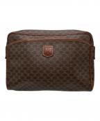 CELINEセリーヌ）の古着「マカダム柄セカンドバッグ　クラッチバッグ」｜ブラウン