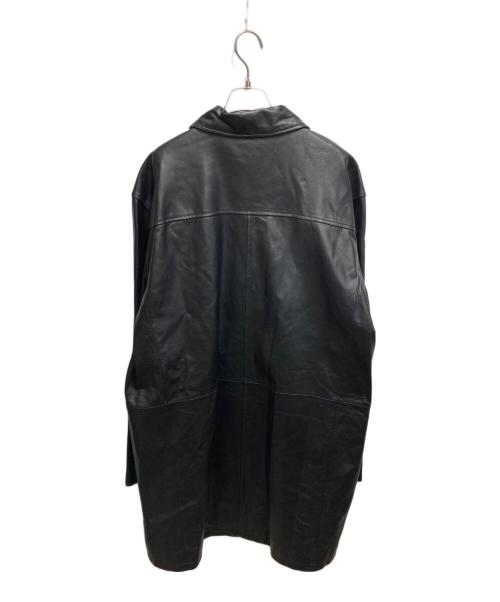 for men（フォー メン）for men (フォー メン) レザーコート ブラック サイズ:XLの古着・服飾アイテム