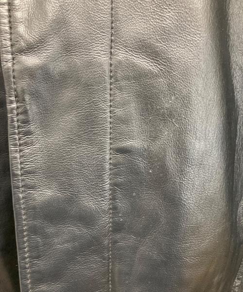 for men（フォー メン）for men (フォー メン) レザーコート ブラック サイズ:XLの古着・服飾アイテム