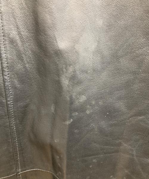 for men（フォー メン）for men (フォー メン) レザーコート ブラック サイズ:XLの古着・服飾アイテム