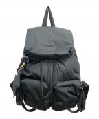 SEE BY CHLOEシーバイクロエ）の古着「バックパック　ナイロンリュック」｜ブラック