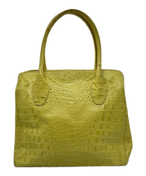 FURLA（フルラ）FURLA (フルラ) クロコダイルハンドバッグの古着・服飾アイテム
