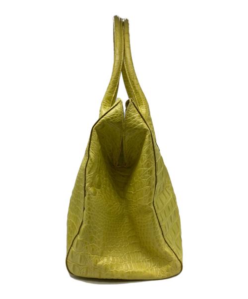 FURLA（フルラ）FURLA (フルラ) クロコダイルハンドバッグの古着・服飾アイテム