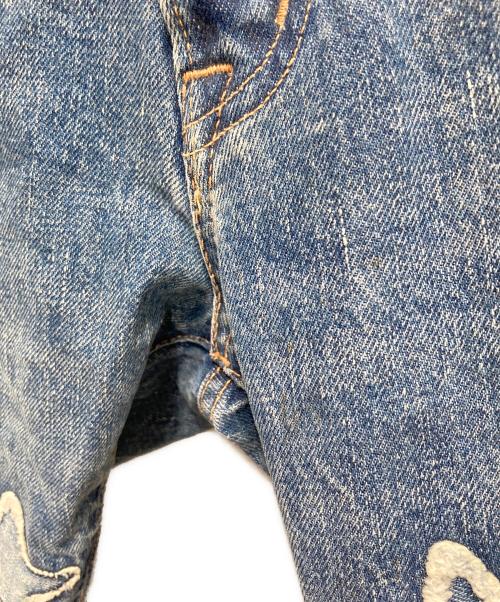 Denim & Supply Ralph Lauren（デニム＆サプライ ラルフローレン）Denim & Supply Ralph Lauren (デニム＆サプライ ラルフローレン) 星柄ハーフパンツ ブルー サイズ:W34の古着・服飾アイテム