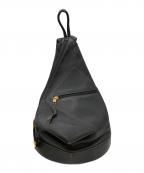 LOEWEロエベ）の古着「アントン リュックサック アナグラム バックパック デイパック」｜ブラック