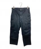 CarHarttカーハート）の古着「ダブルニー ダック ペインターパンツ」｜ブラック