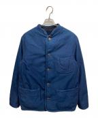 45Rフォーティファイブ・アール）の古着「おこめサテン×シープボアの908ジャケット」｜ネイビー
