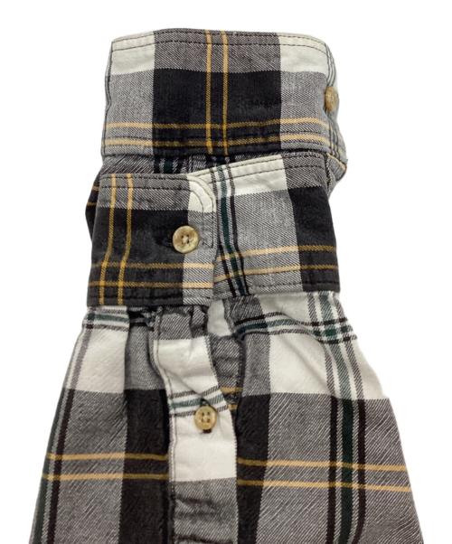 Eddie Bauer（エディーバウアー）Eddie Bauer (エディーバウアー) ヴィンテージチェックシャツ ブラック サイズ:Lの古着・服飾アイテム