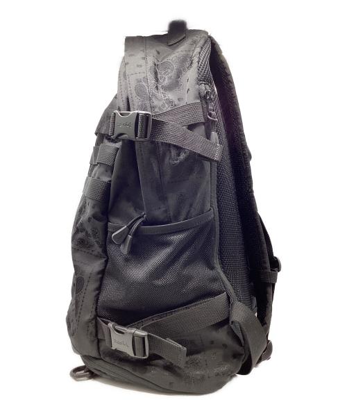X-GIRL（エックスガール）X-GIRL (エックスガール) ミルズロゴアドベンチャーバックパック ブラックの古着・服飾アイテム