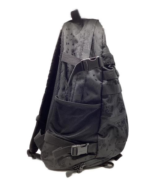 X-GIRL（エックスガール）X-GIRL (エックスガール) ミルズロゴアドベンチャーバックパック ブラックの古着・服飾アイテム