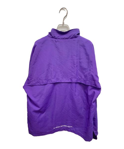 HUF（ハフ）HUF (ハフ) アノラックパーカー パープル サイズ:Ｌの古着・服飾アイテム