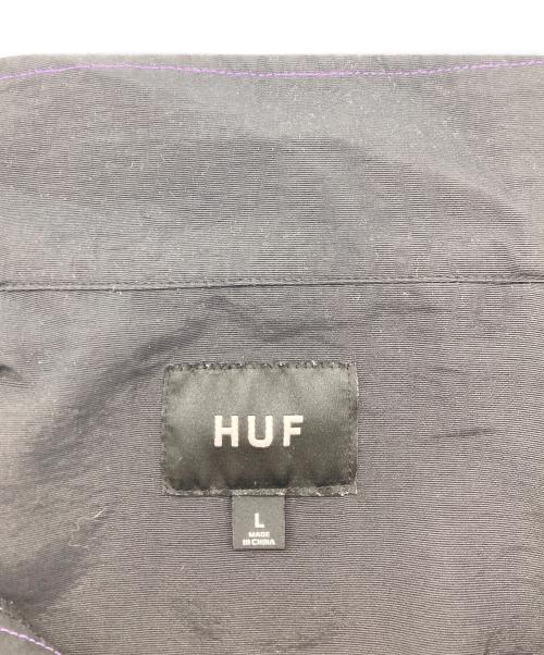 HUF（ハフ）HUF (ハフ) アノラックパーカー パープル サイズ:Ｌの古着・服飾アイテム